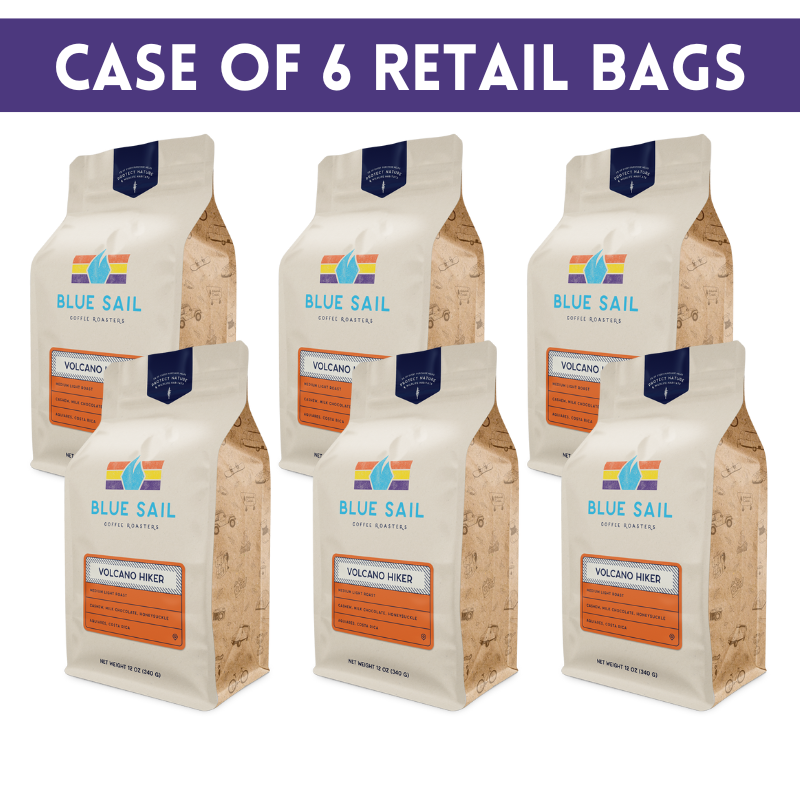 Retail shop coffee bags
